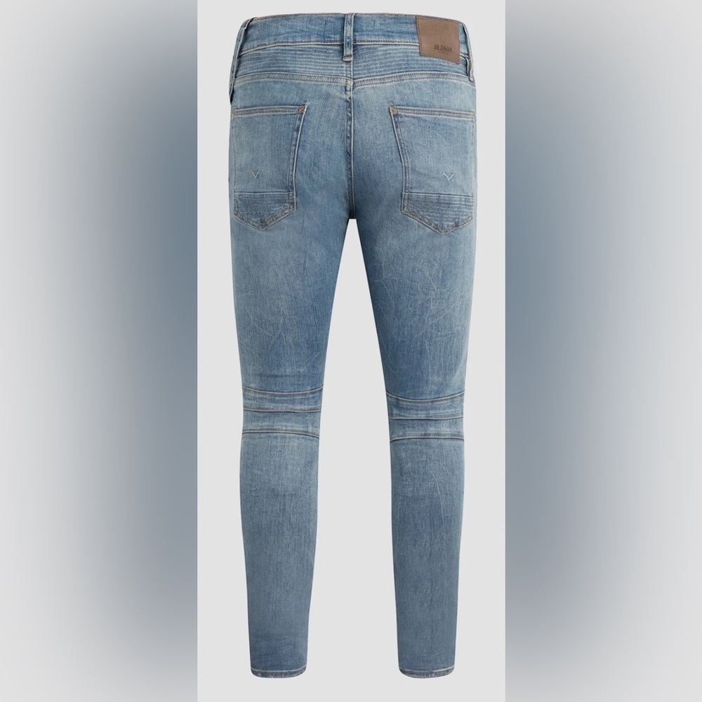 NWT Men's Hudson Blinder V2 Biker Skinny Jeans - Size 31 - Picture 4 of 6